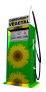 image d'une pompe à carburant végétale